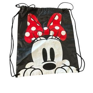 Disney girls Minnie Mouse drawstring backpack